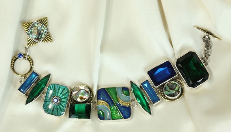 Majestic Peacock Bracelet