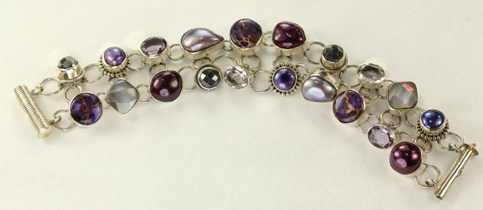 Purple Double Dreamer Bracelet