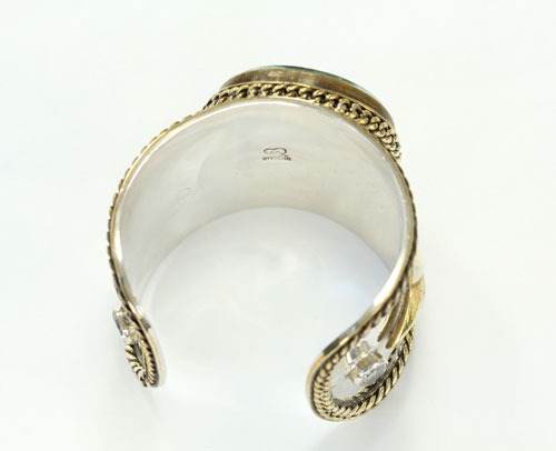 Mars & Valentine Antique Compass Statement Cuff