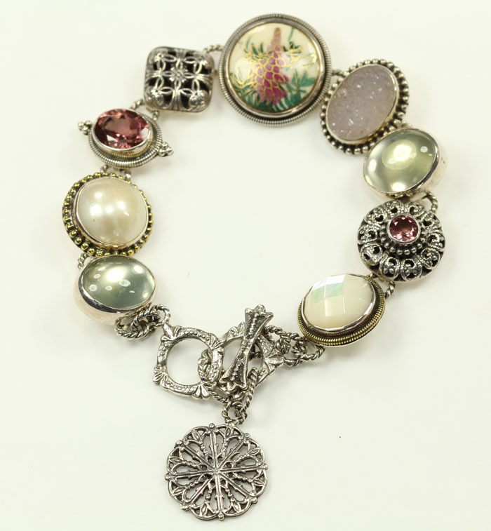 Mars & Valentine Antique Japanese Satsuma Bracelet
