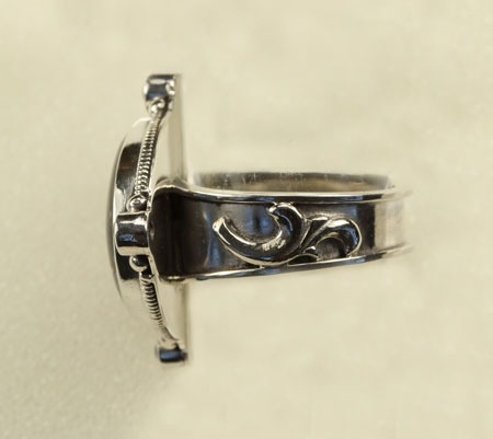 Hematite Dragon Ring