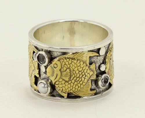 Fish Band Ring
