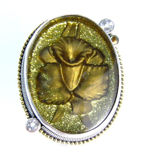 Gilded Age Dubloon Ring
