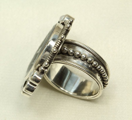 Gray Pegasus Ring