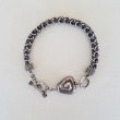 Amy Kahn Russell Sterling Silver Bracelet Adjustable Length 
