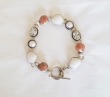 Echo of the Dreamer Petite Red Spiral Shell Bracelet  