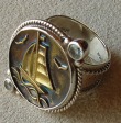 Mars & Valentine Sailboat Ring with Gemstones