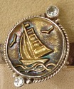 Sailboat Ring with Gemstones