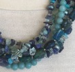 Amy Kahn Russell Six-Strand Blue Tourssade