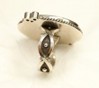 Echo of the Dreamer Dendritic Agate Ring with Gemstones