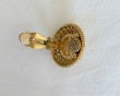 Vintage Lady Diana Large Clip Earrings