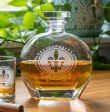 Rolf Royal Fleur de Lis 23 oz Whiskey Decanter