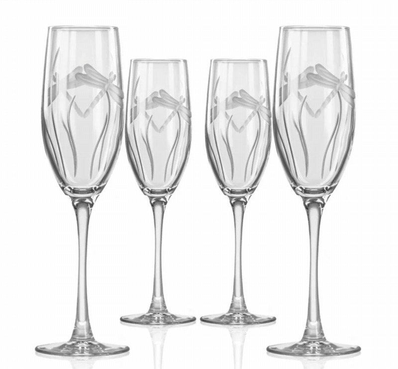 Rolf Dragonfly 8 oz. Champagne Flute
