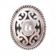 Echo of the Dreamer Gray Mother of Pearl Large Statement Ring