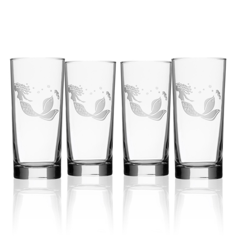 Mermaid 15 oz. Highball/Water/Cooler Glass