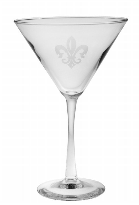 Rolf Grand Fleur De Lis 10 oz. Martini Glass