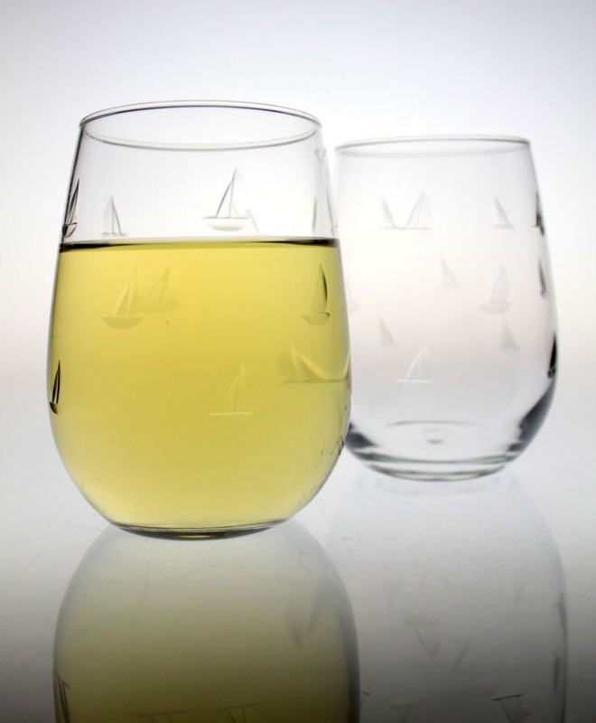 Rolf Sailing 17 oz Stemless Wine Tumbler