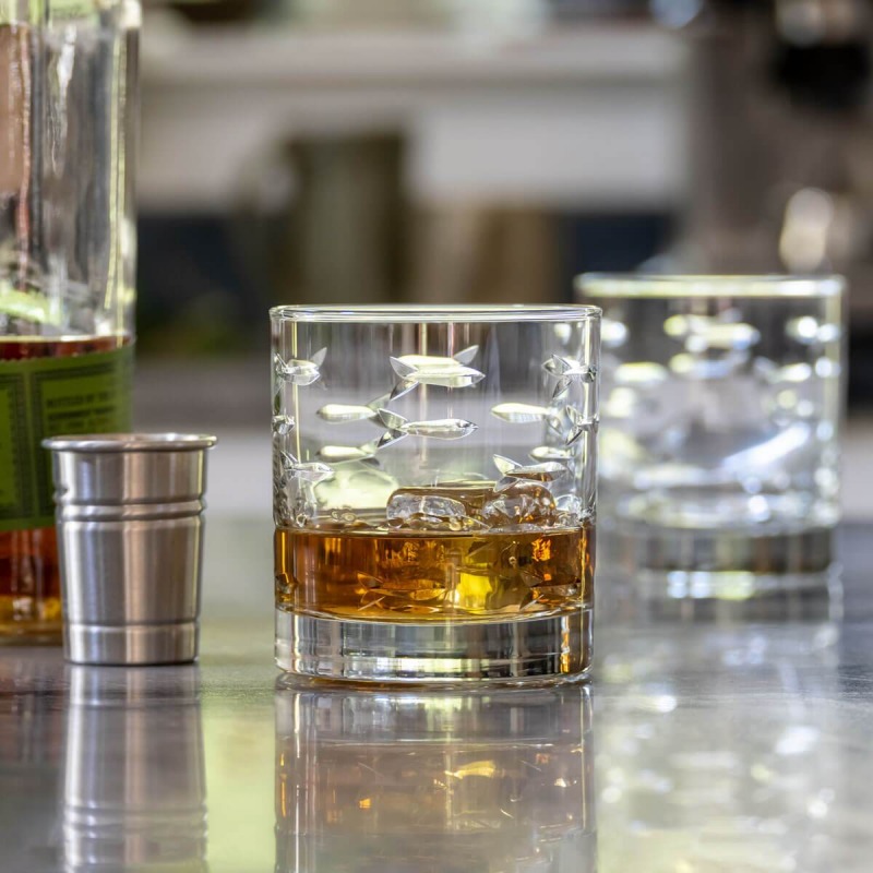 School of Fish 10 oz Single Old Fashioned (OTR)