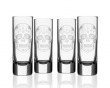 Sugar Skull 2.5 oz. Tall Cordial Glass