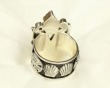Echo of the Dreamer Shell Statement Ring with Botticelli Style Band