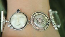 Mars & Valentine Sun, Moon, & Stars Bracelet
