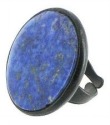 Adjustable Lapis Ring