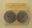Amy Kahn Russell Sterling Silver  Post Earrings--MATCHING NECKLACE