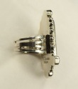 Rectangular Ammolite Ring