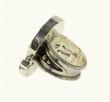 Echo of the Dreamer Prehistoric Ammonite Fossil Statement Ring