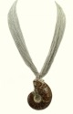 Prehistoric Ammonite Statement Necklace