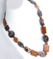  Mother of Pearl Animal Print Necklace