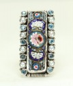 Antique Micro-Mosaic Statement Ring
