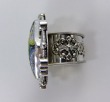 Antique Roma Hexagon Micro-Mosaic Ring
