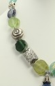 Antique Roman Glass Pendant Necklace  