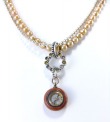 Mars & Valentine Antique Sunstone Compass Necklace