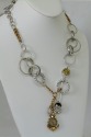Antique Victorian Compass Fob Necklace