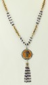 Mars & Valentine Jeanne d'Arc Antique Cameo Pendant Necklace