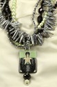 Art Nouveau Portrait  Statement Necklace