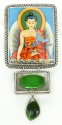 Lady in Red Pin-Pendant