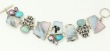 Mars & Valentine Vintage Asian Tile Statement Bracelet