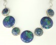 Echo of the Dreamer Azurite Malachite Collar