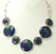 Echo of the Dreamer Azurite Malachite Collar