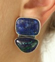 Azurite Malachite Pin-Pendant