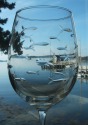 Etched Fish All Purpose Wine