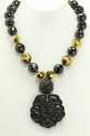 Hand Carved Jade Pendant Necklace