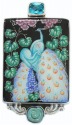 Blue Peacock Pin-Pendant--MATCHING BRACELET AVAILABLE