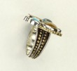 Blue Topaz Cluster Ring
