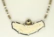 Carved Bone Pendant Necklace