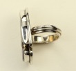 Carved Botswana Agate Ring
