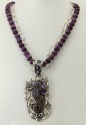 ECHO OF THE DREAMER Boulder Opal Seahorse Statement Necklace--ORIGINALLY $1196.00--NOW 25% OFF